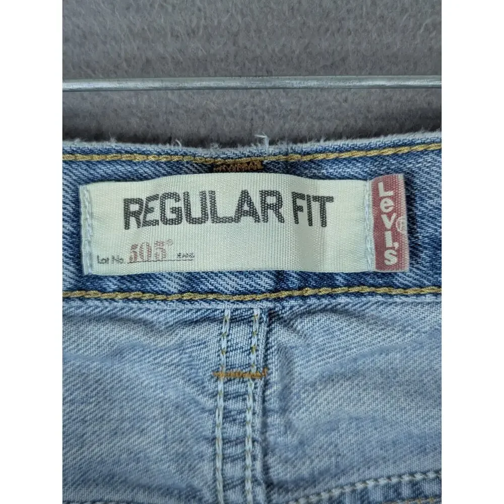 2009 Levi's 505 Jeans Mens 36x30 Regular Fit Straight Leg